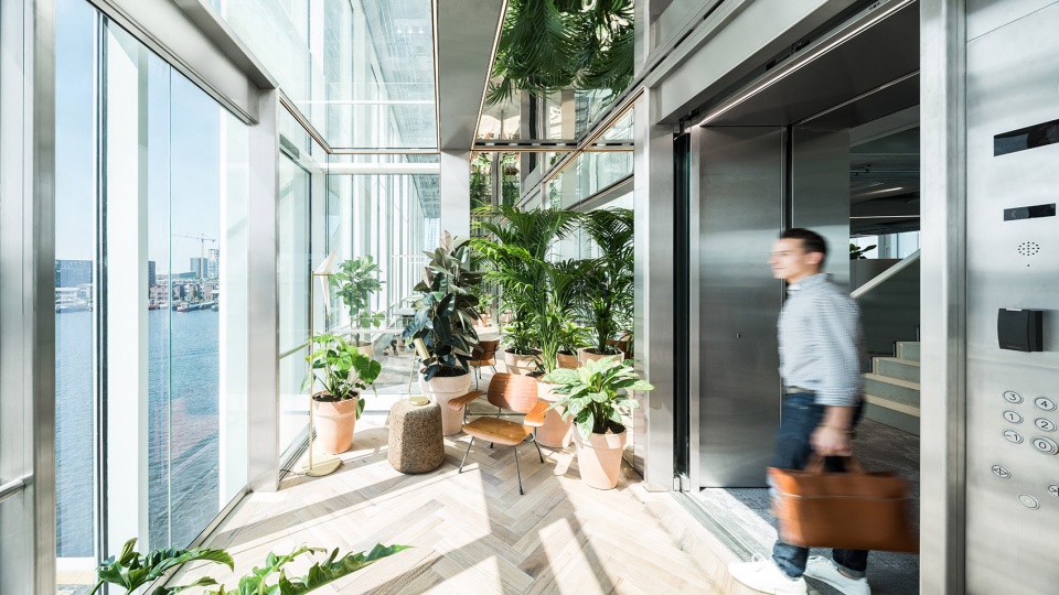 The new Amsterdam office of Dutch investment developer Amvest by Firm architects