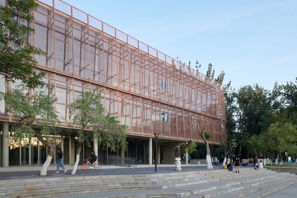 haibing center of nankai university china by vector architects