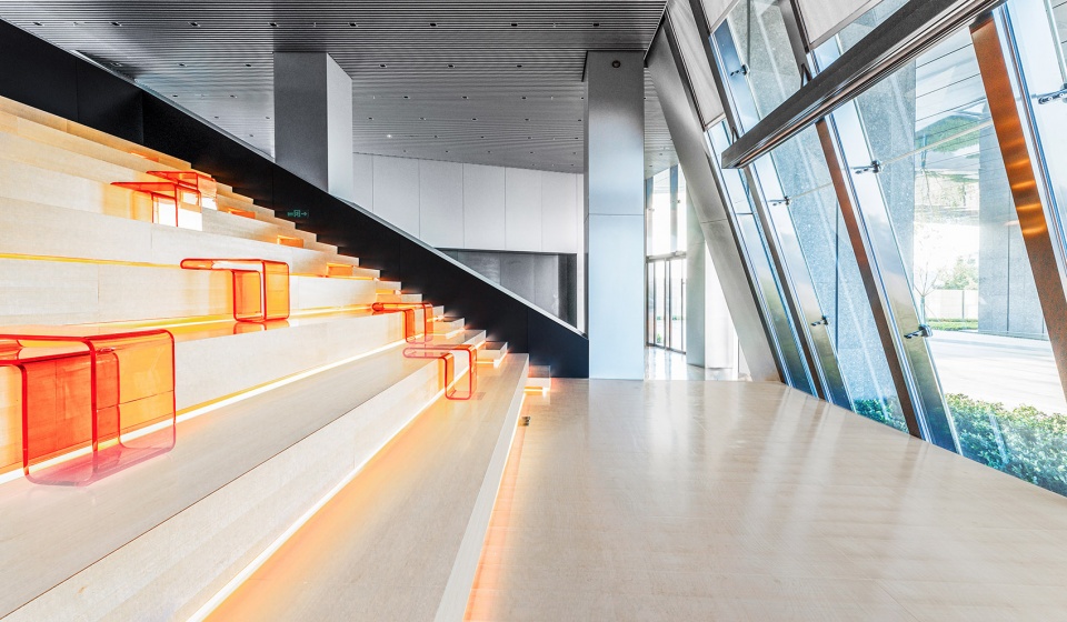 qingdao metro cr international ocean intelligence zone accelerator office china by daga architects
