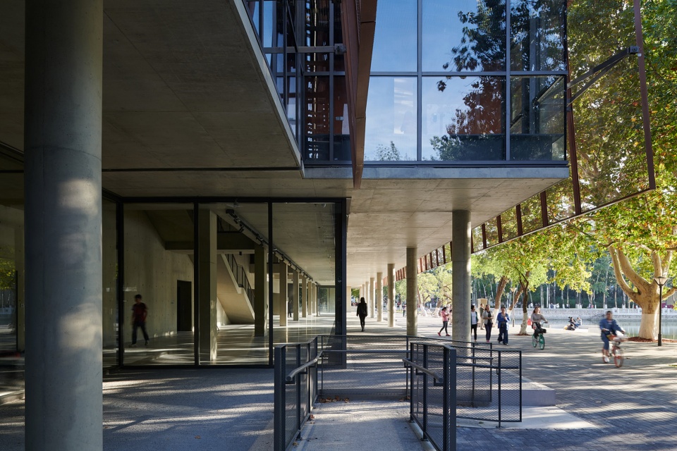 haibing center of nankai university china by vector architects