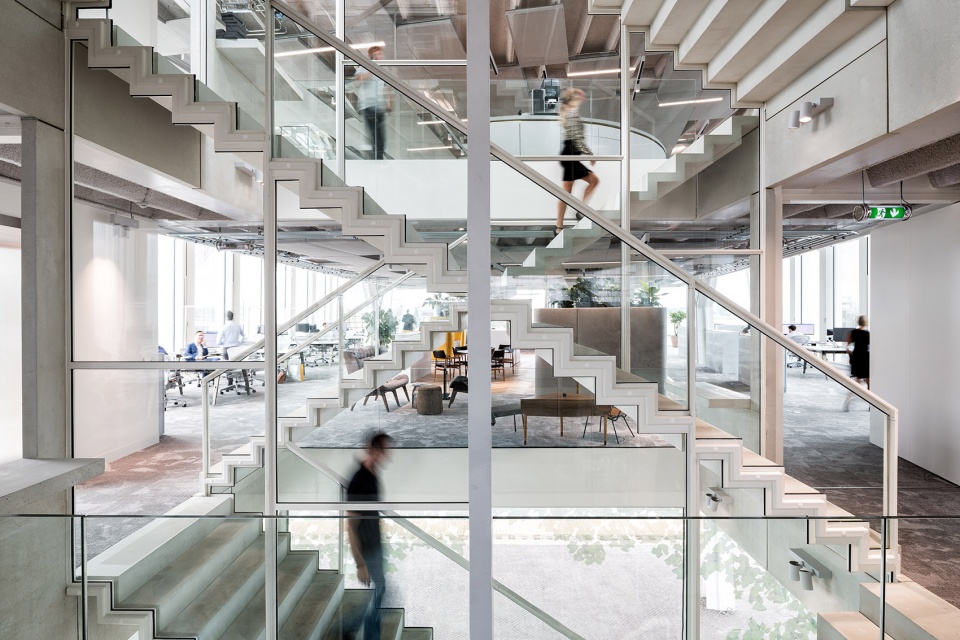 The new Amsterdam office of Dutch investment developer Amvest by Firm architects