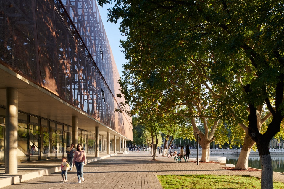 haibing center of nankai university china by vector architects