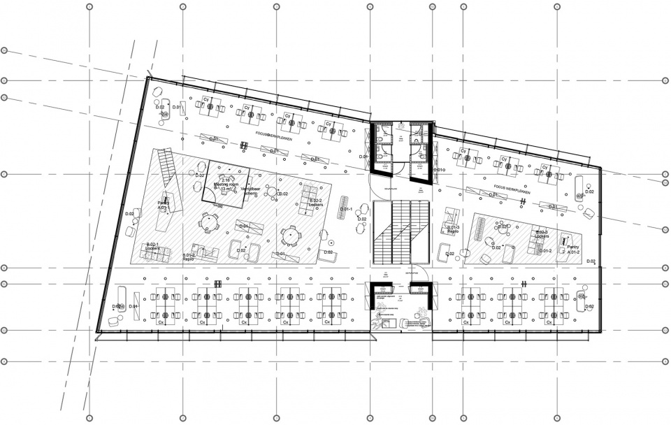 The new Amsterdam office of Dutch investment developer Amvest by Firm architects