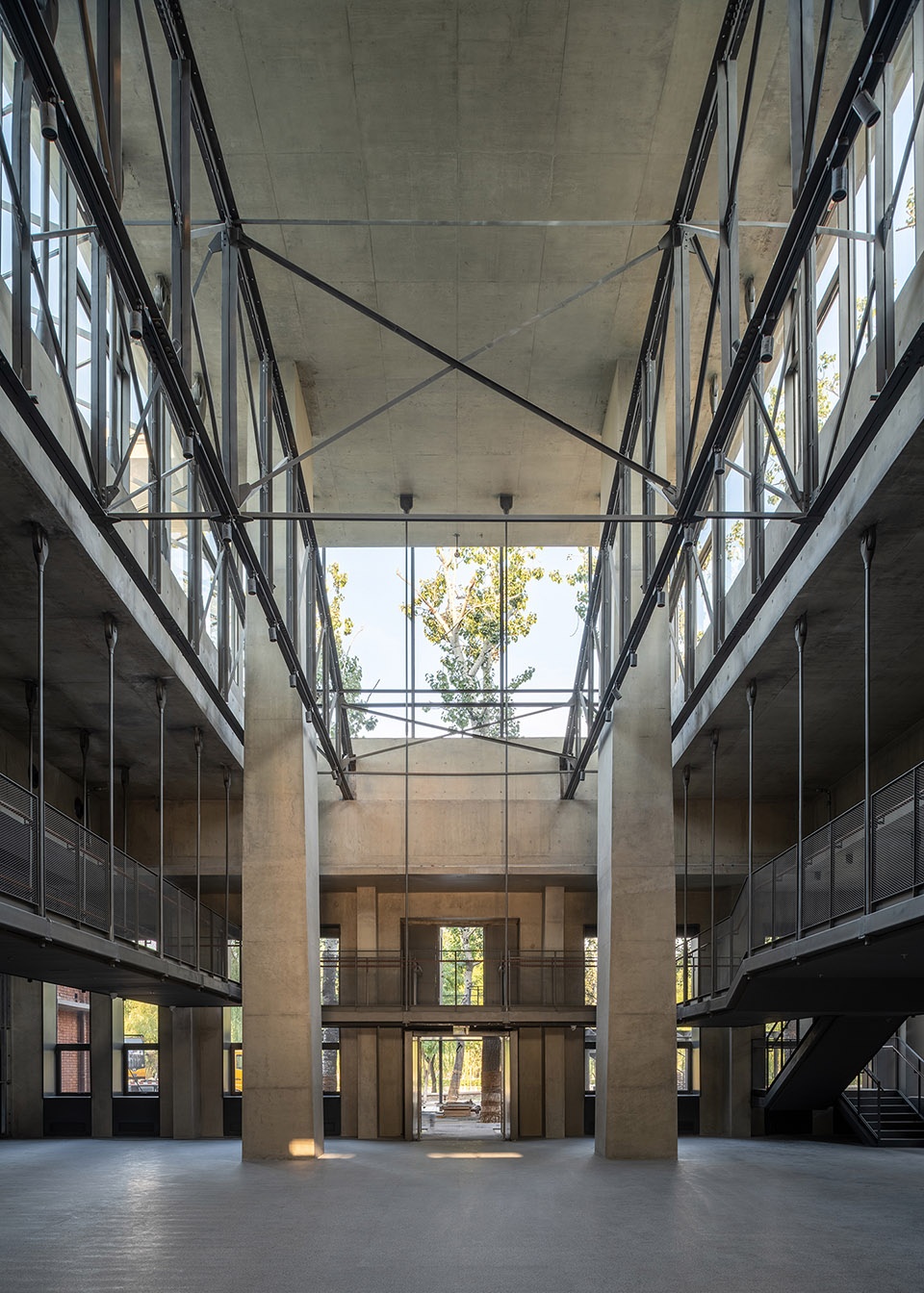 haibing center of nankai university china by vector architects