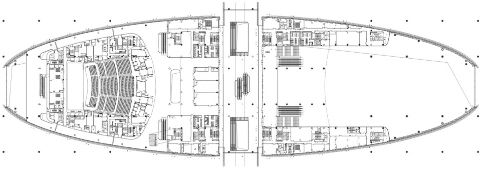 aube designed shenzhen international convention and exhibition center szicec completed