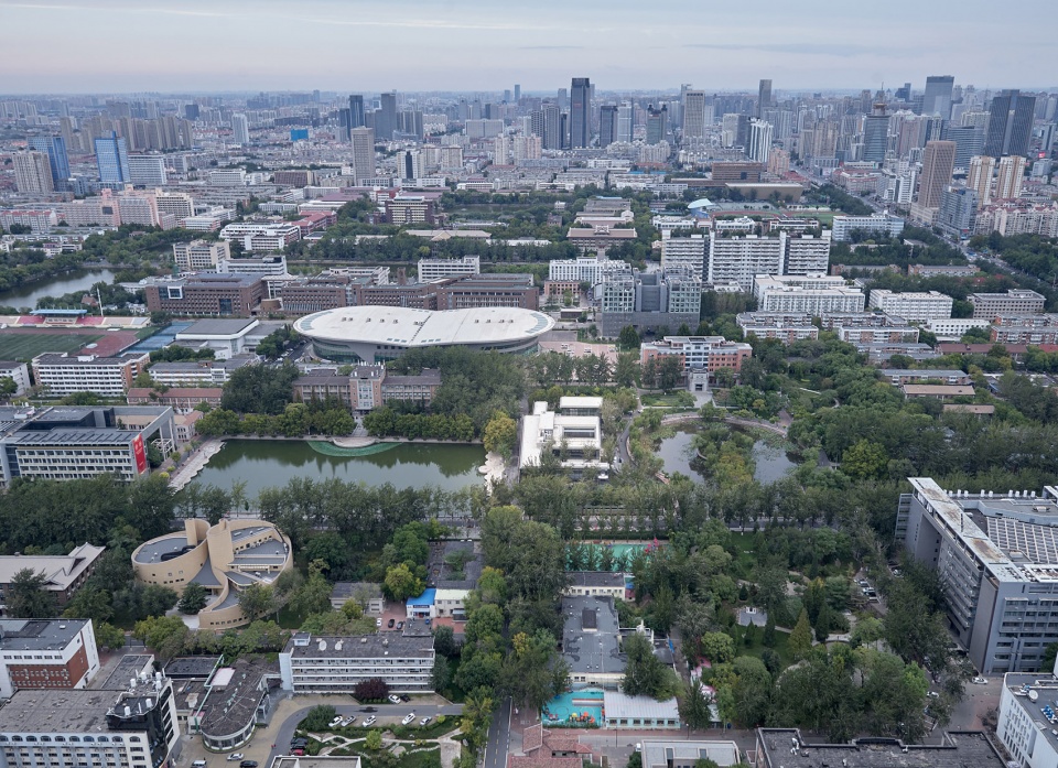haibing center of nankai university china by vector architects