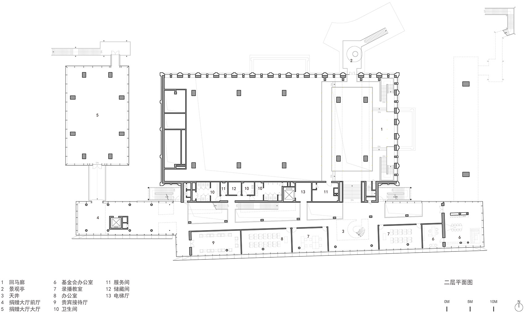 haibing center of nankai university china by vector architects