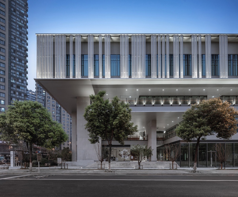 the hangzhou canal culture art centre china by benoy