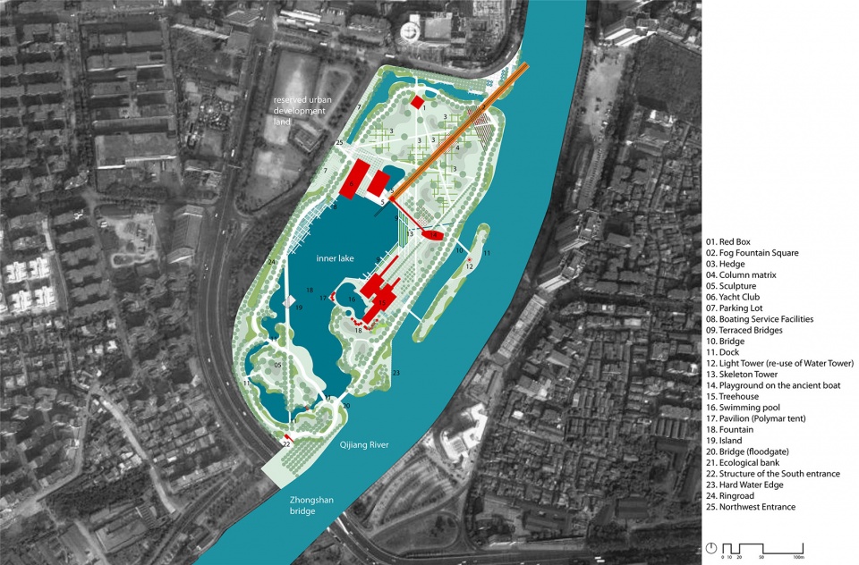 zhongshan shipyard park china by turenscape