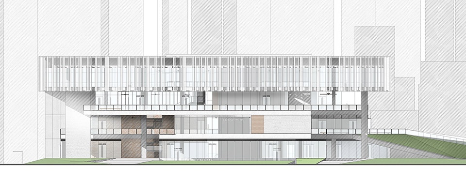 the hangzhou canal culture art centre china by benoy