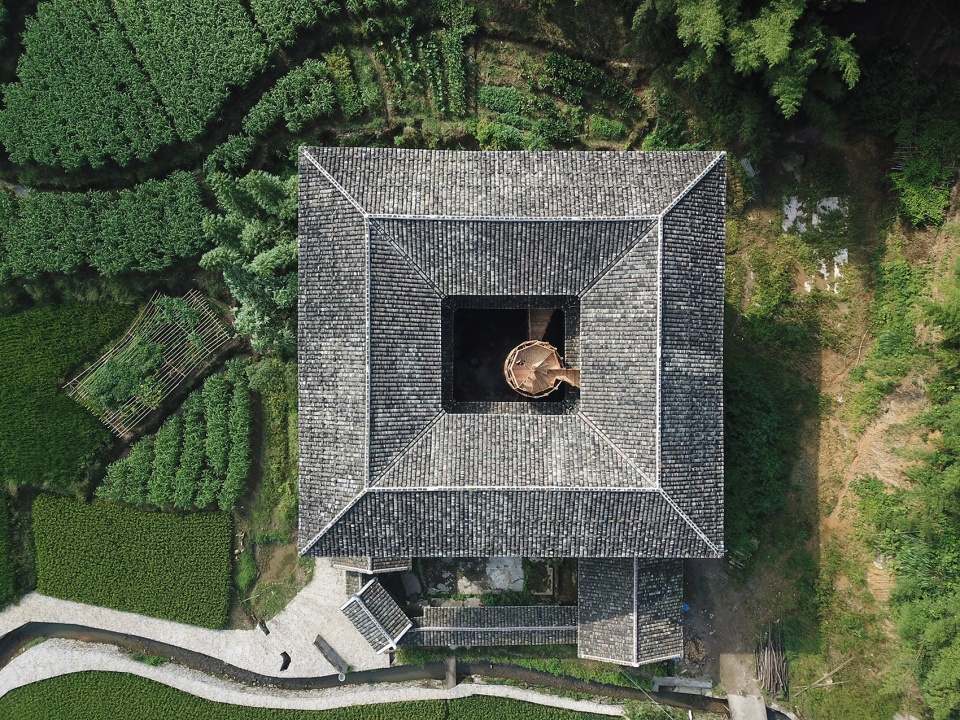 tulou renovation china by rural urban framework