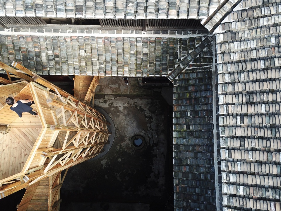 tulou renovation china by rural urban framework