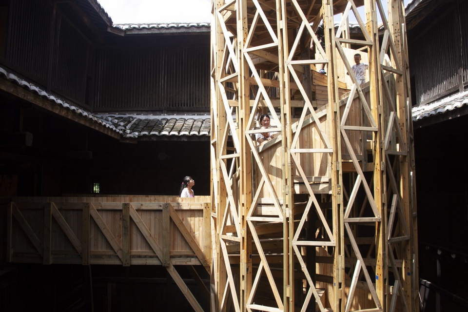 tulou renovation china by rural urban framework