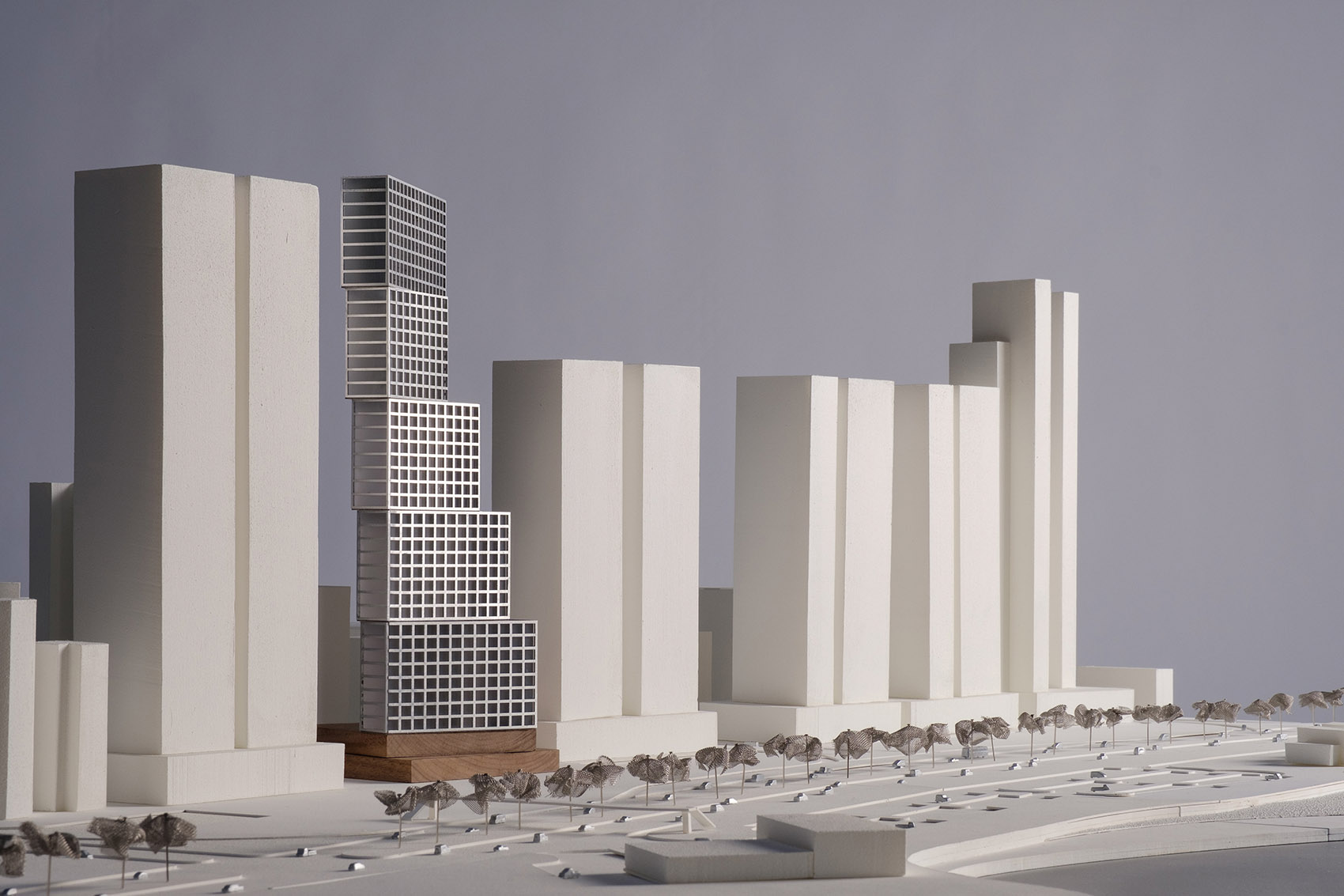 the wafra tower by oma