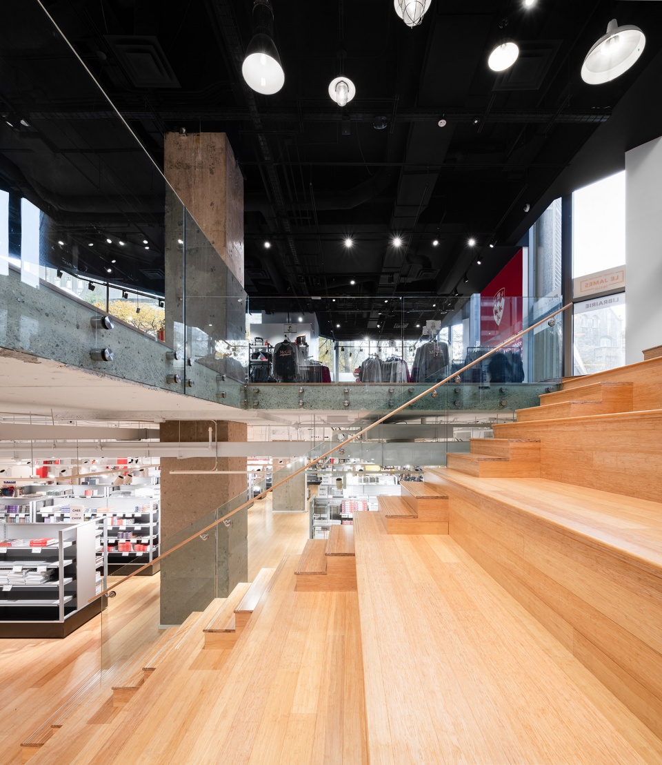 le james mcgill university bookstore by kanva