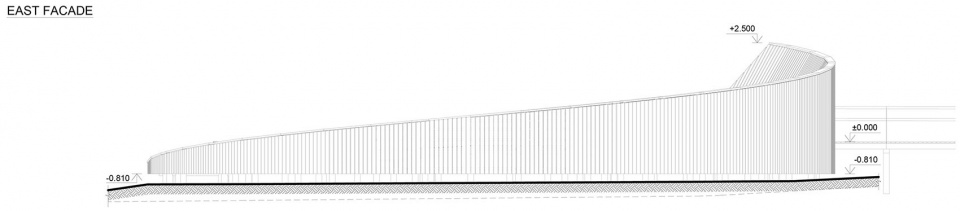 pedestrian path and view terrace in park of senses by didzis jaunzems architecture