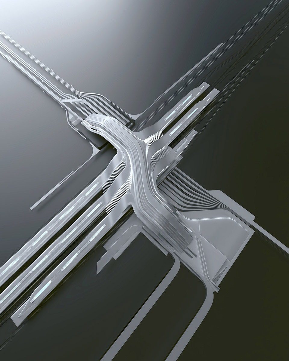 rail baltic ulemiste terminal by zaha hadid architects