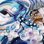 Painting With Paper: Paper On The Edge by Yulia Brodskaya