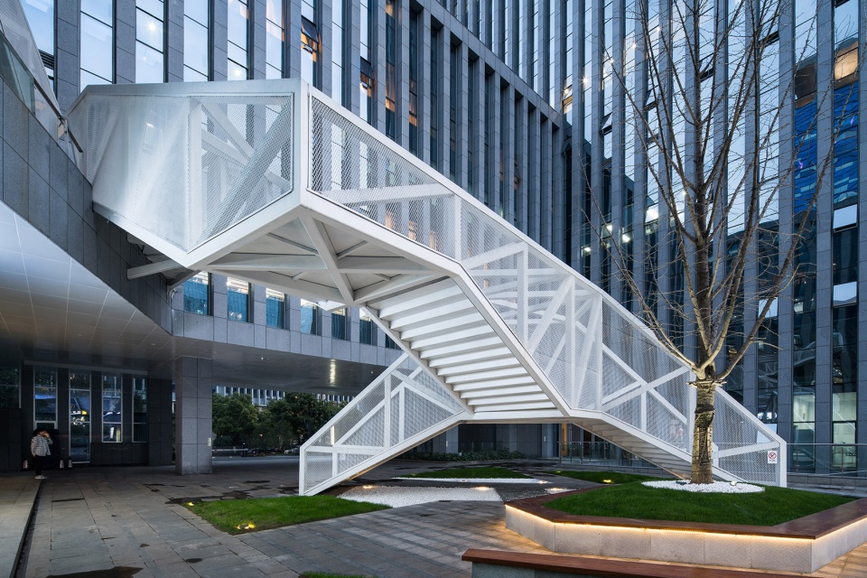 the wing stairway china by zhang bing atelier groundwork architecture