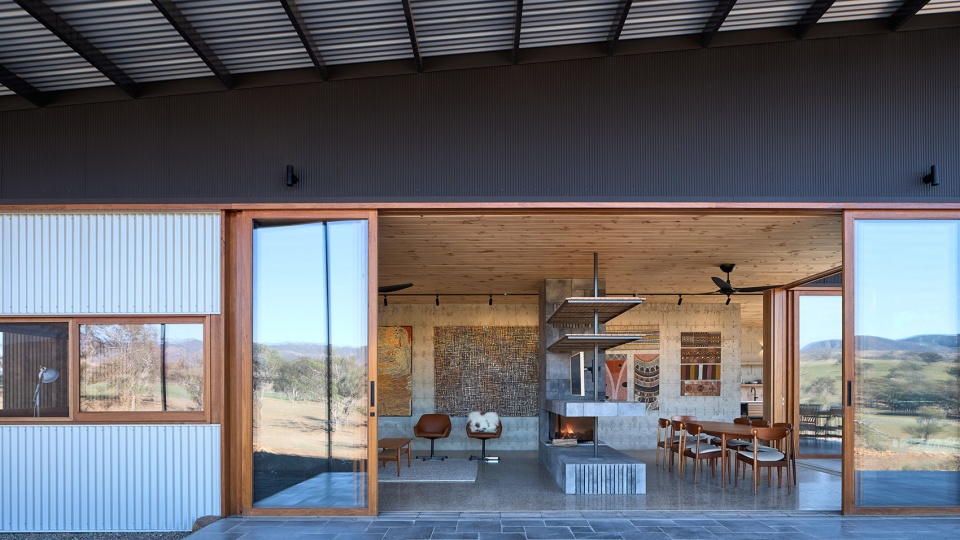 upside down akubra house by alexander symes architect