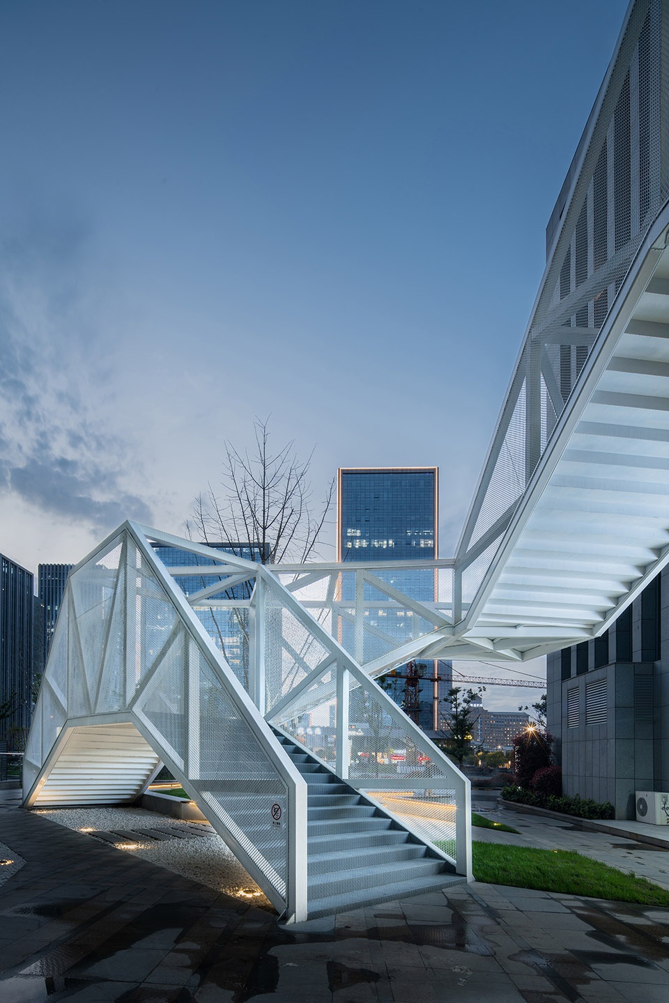 the wing stairway china by zhang bing atelier groundwork architecture