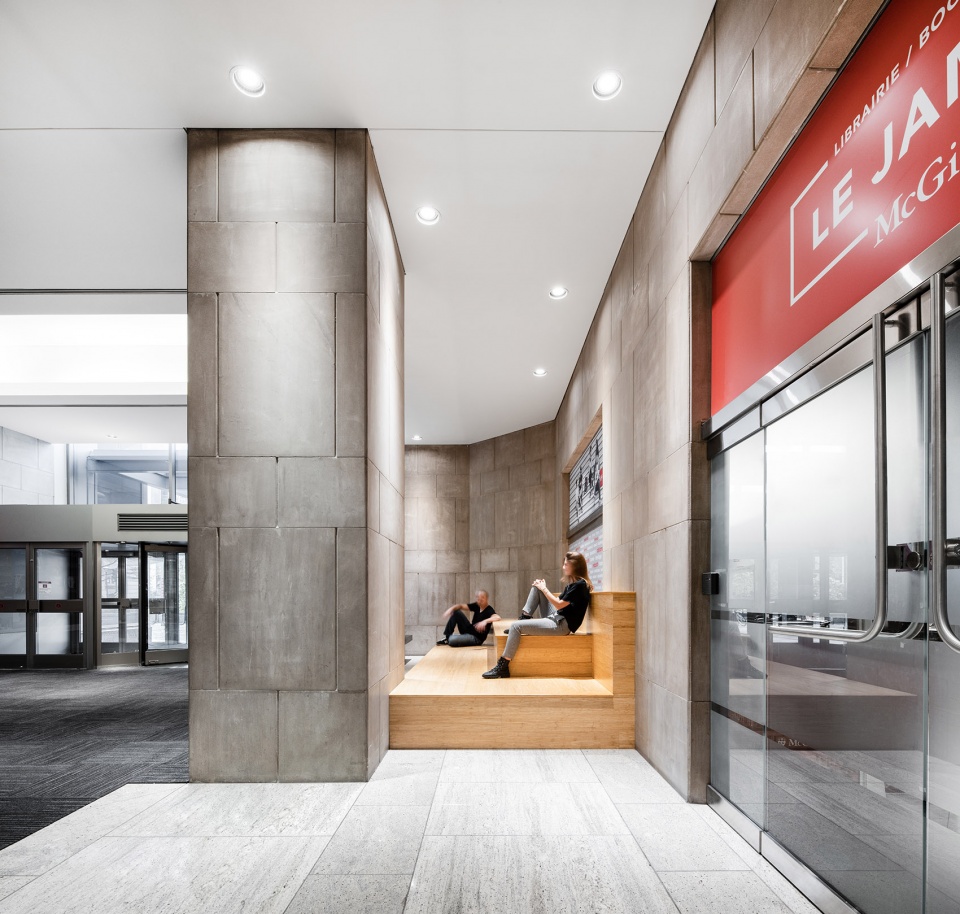 le james mcgill university bookstore by kanva