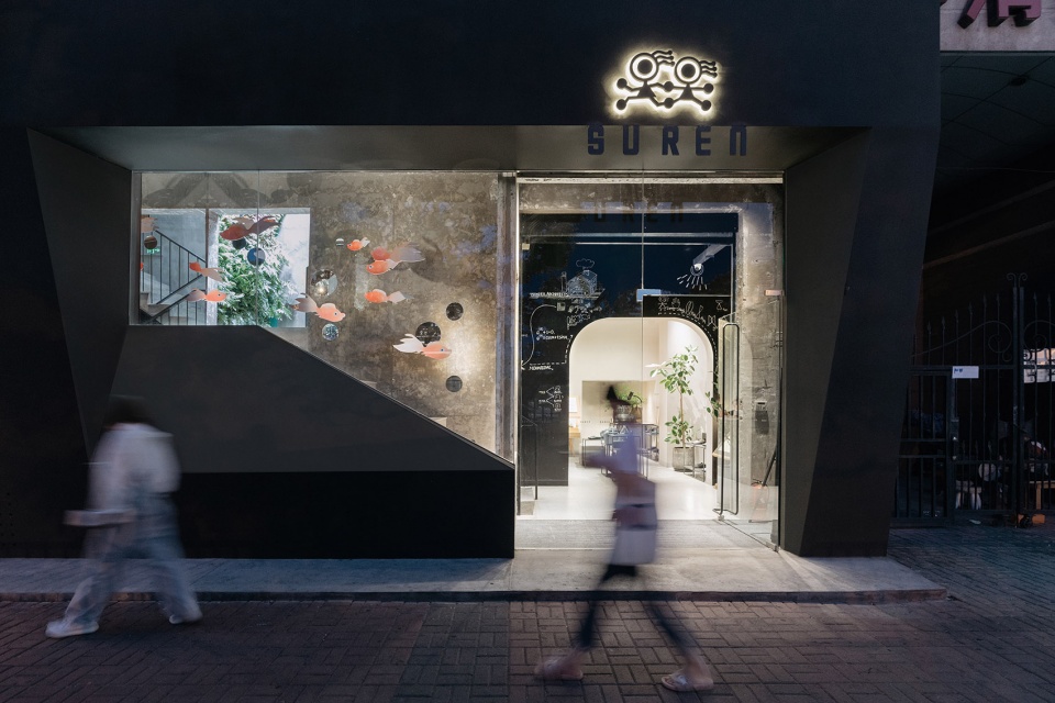 beijing wudaokou store of suren leather goods china by wonder architects
