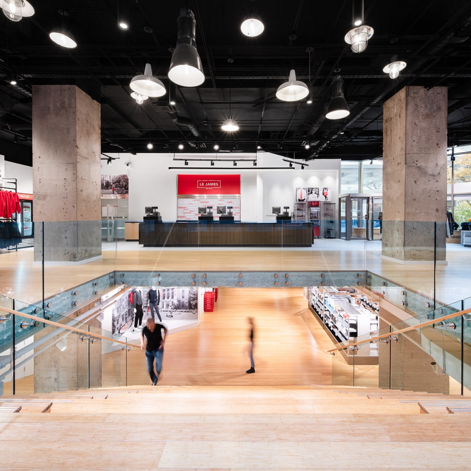 le james mcgill university bookstore by kanva