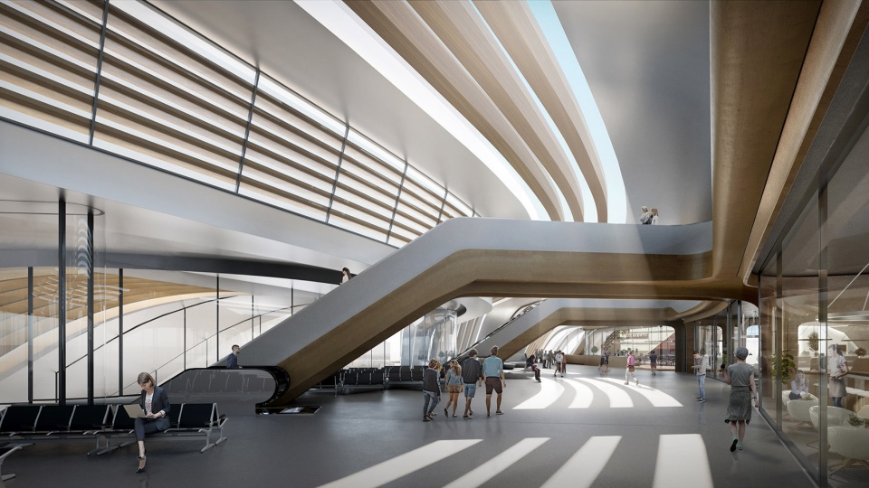 rail baltic ulemiste terminal by zaha hadid architects