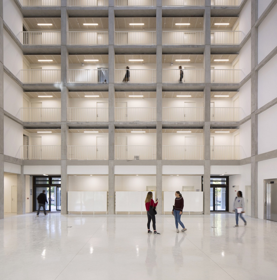student housing by atelier villemard associesstudent housing by atelier villemard associes
