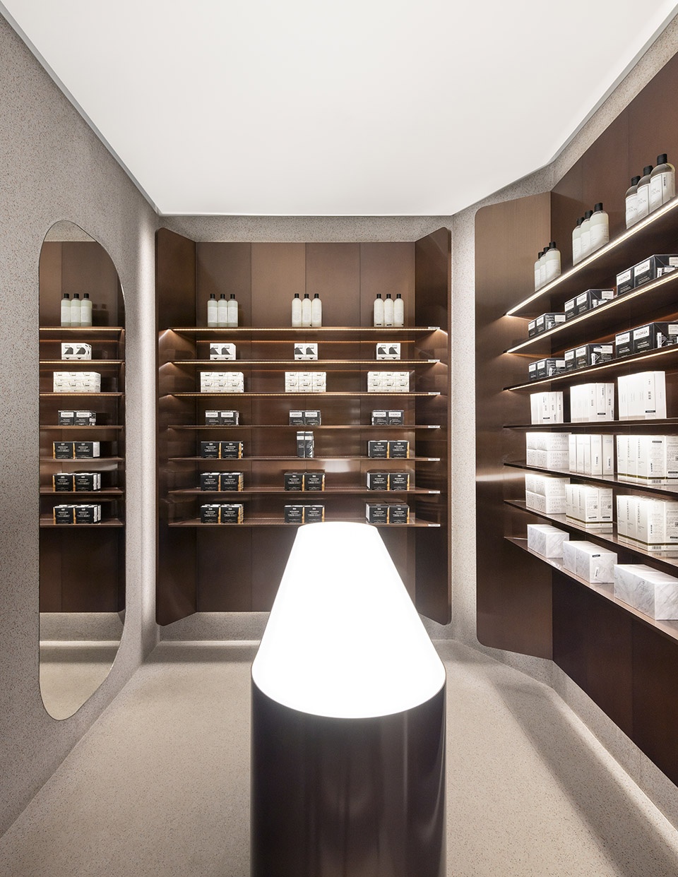 harmay cosmetics retail store china by aim architecture