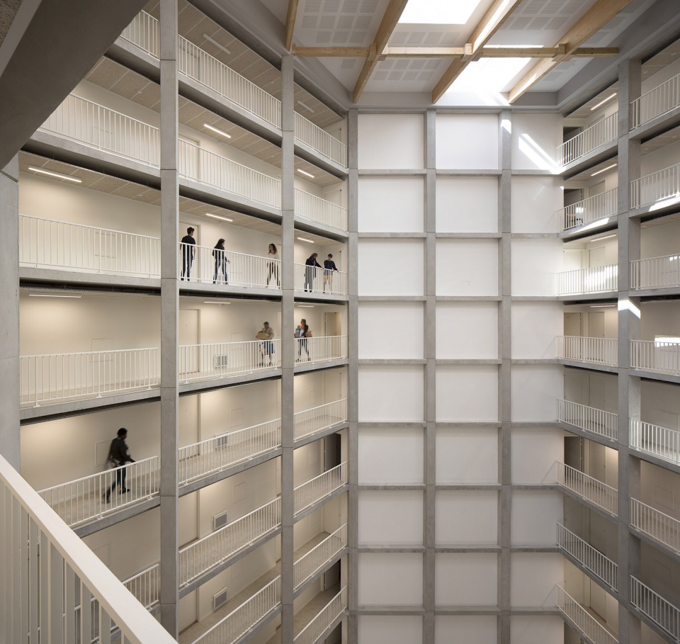 student housing by atelier villemard associesstudent housing by atelier villemard associes