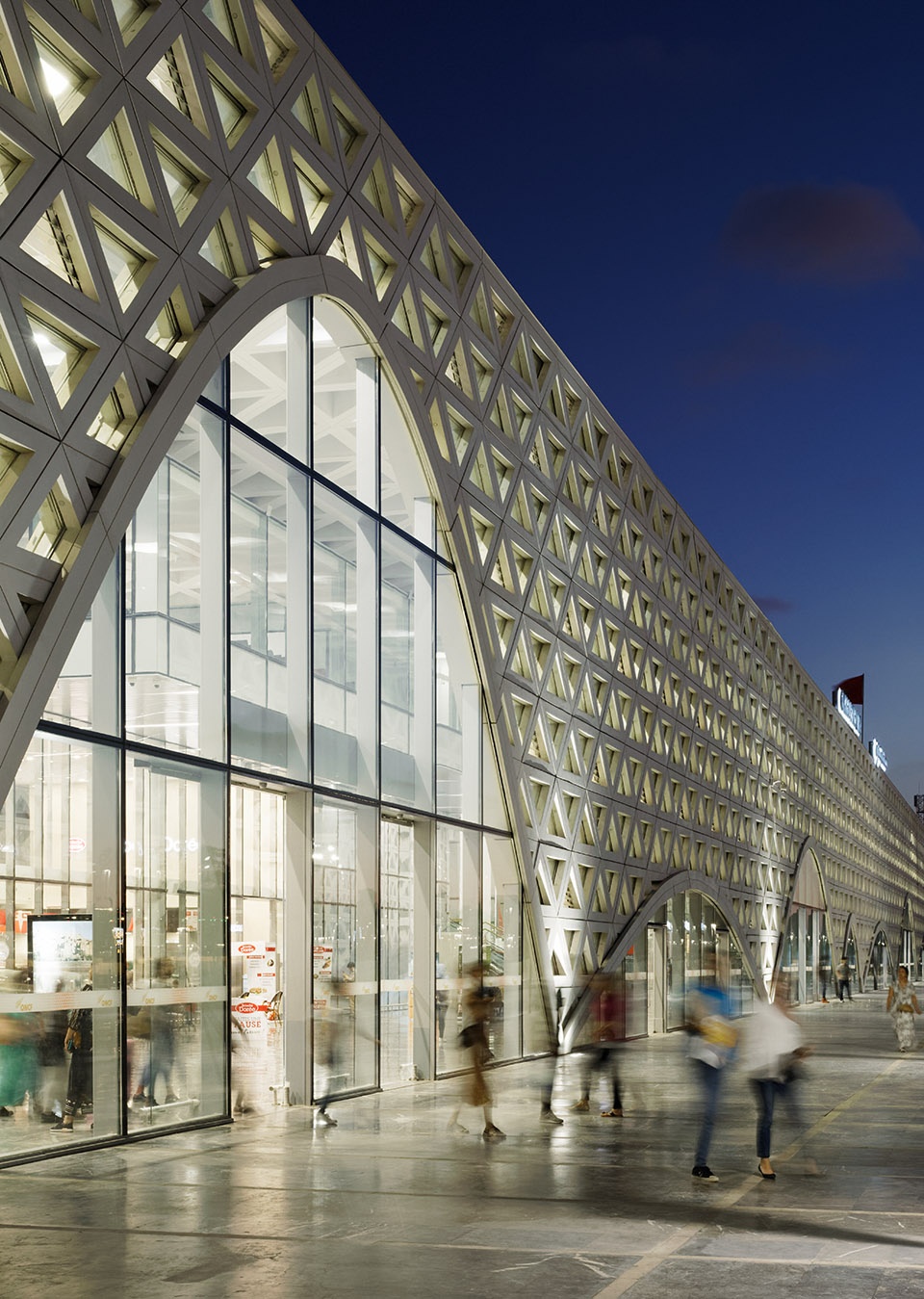 high speed train station kenitra by silvio dascia architecture omar kobbite architects