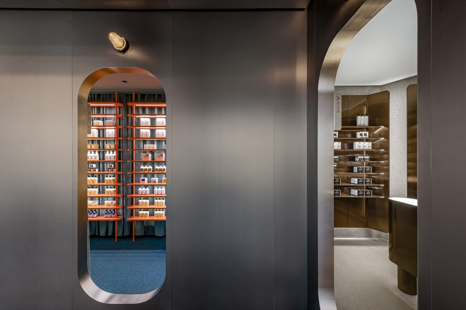 harmay cosmetics retail store china by aim architecture