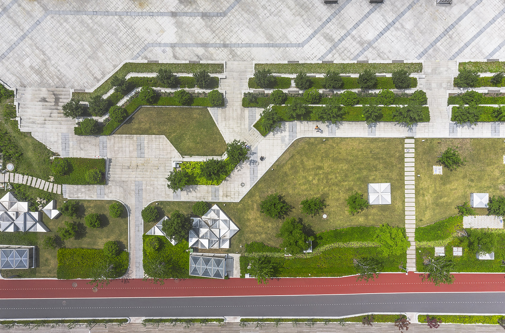 shanghai north bund riverside mountain block landscape china by office myp inc east china architectural design research co ltd