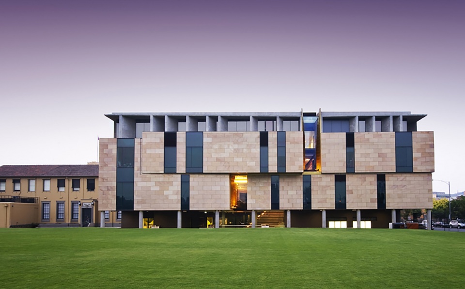 wesley college moubray street music school by cox architecture