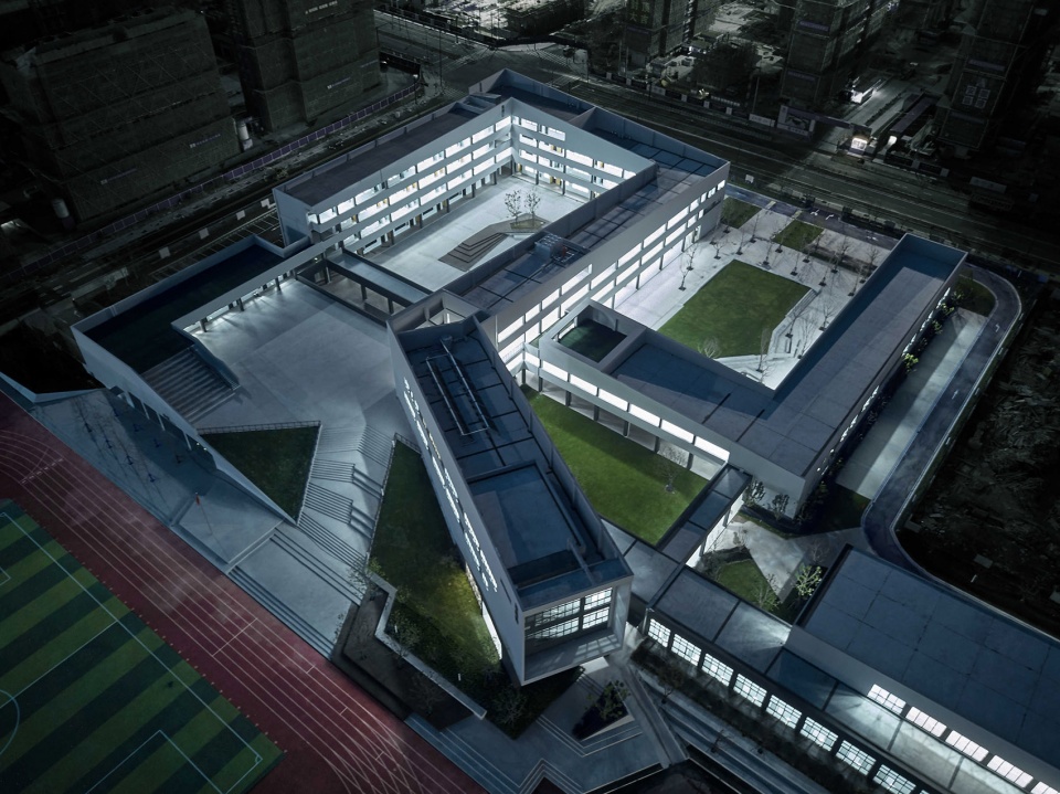hefei north city central park primary and middle school china by shanghai tianhua architecture planning engineering ltd