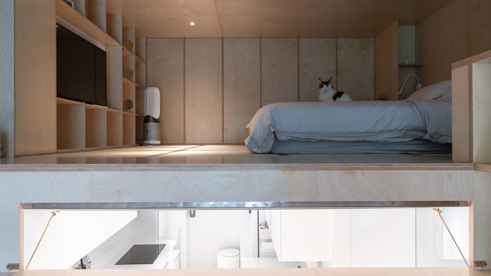 renovation design of a 40 square meter living space china by continuation studio