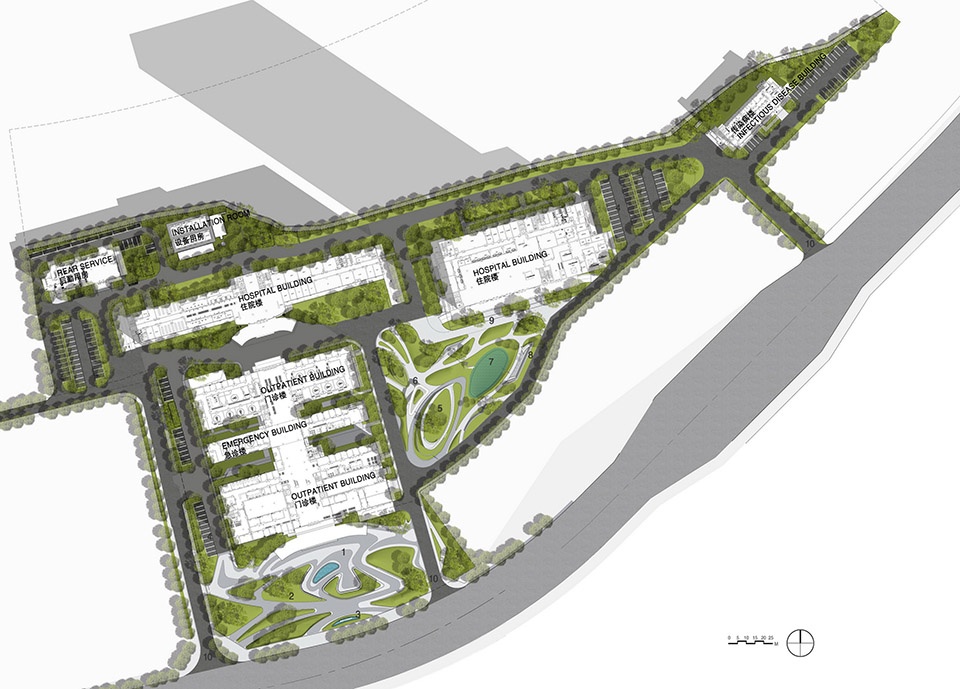 panzhou peoples hospital health garden china by tianshang design group
