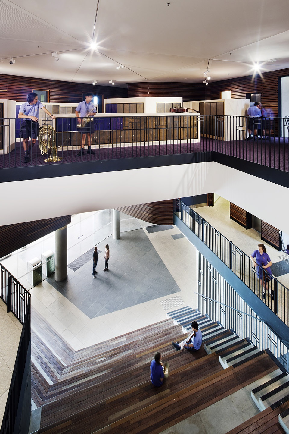 wesley college moubray street music school by cox architecture