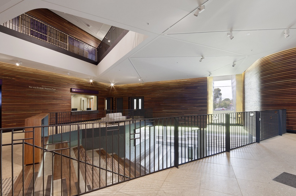 wesley college moubray street music school by cox architecture