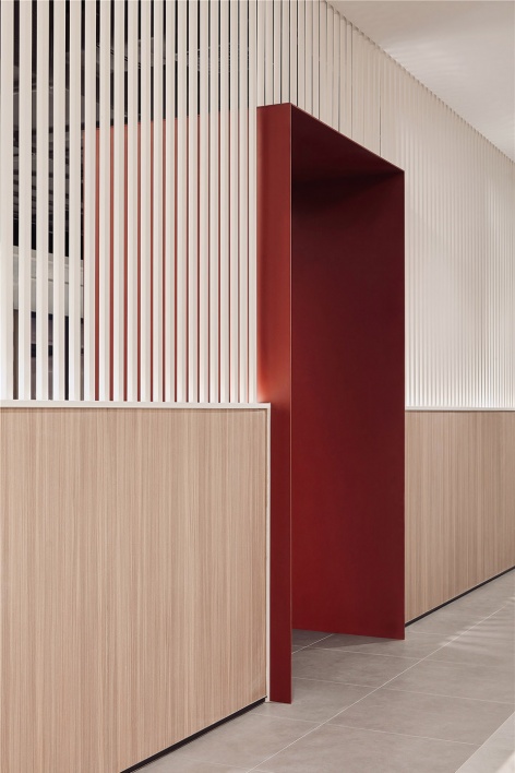 one shenzhen bay staff canteen china by yuqiang partners interior design