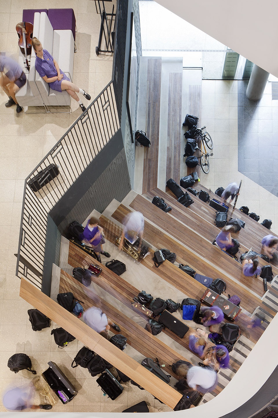 wesley college moubray street music school by cox architecture