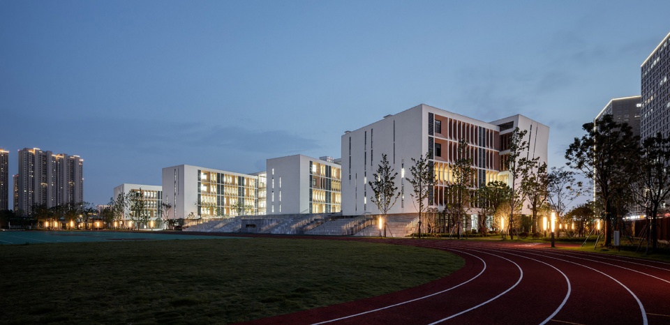 ningbo vanke panhuo experimental middle school china by urban architecture