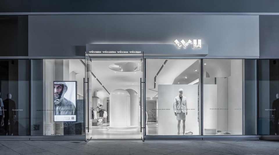 wu menswear flagship store china by cun design