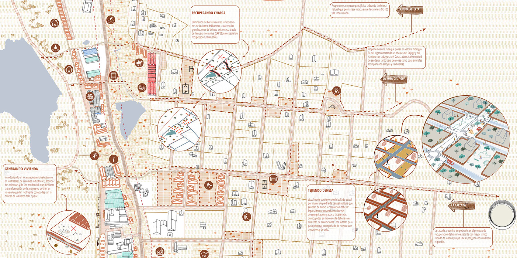 casar de caceres masterplan by ooiio architecture