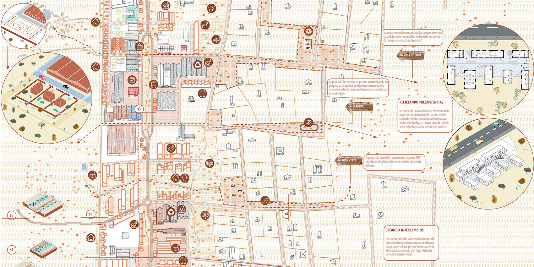 casar de caceres masterplan by ooiio architecture