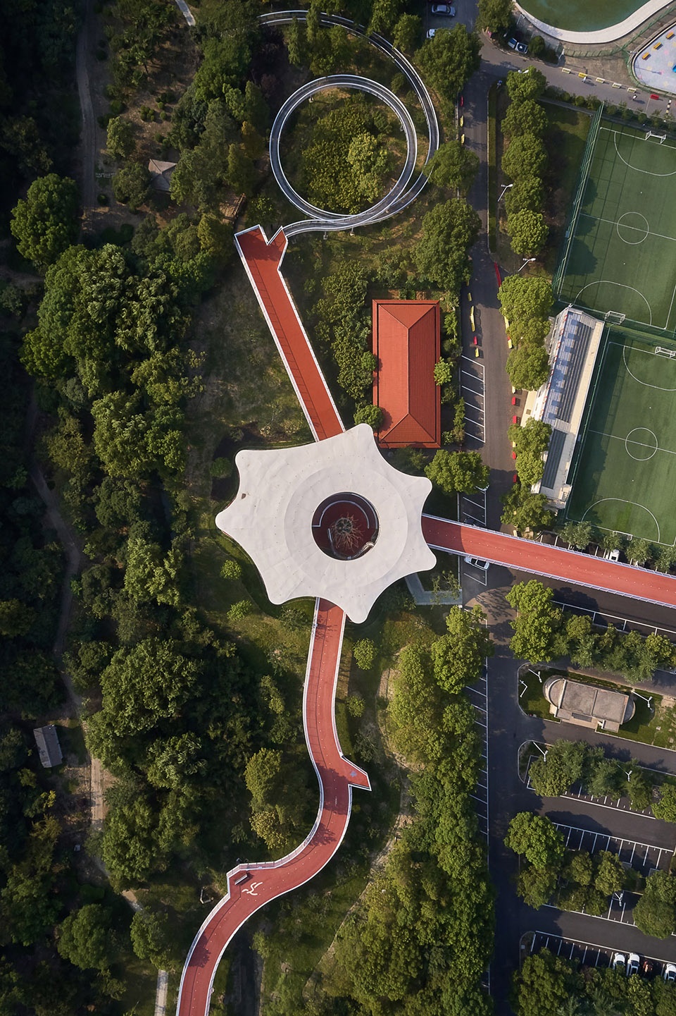 jiangyin greenway china by bau