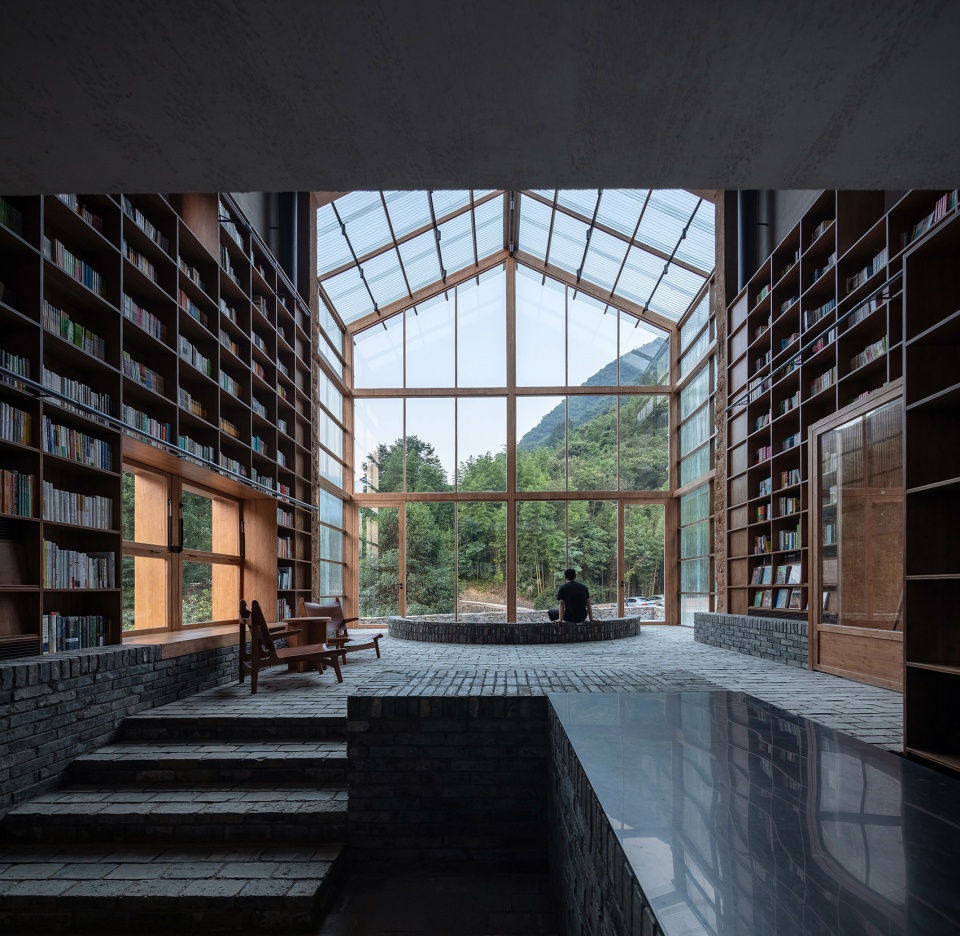 capsule hotel and bookstore in village qinglongwu china by atelier taoc