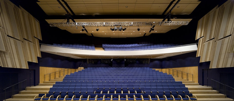 schmidt hammer lassen architects has woven classic blue into two marquee projects